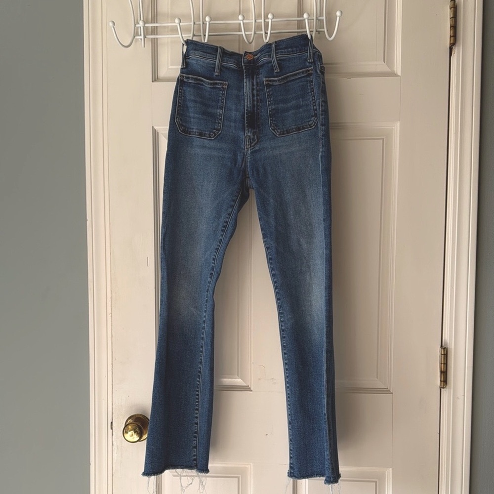 MOTHER Light Blue Denim Jeans